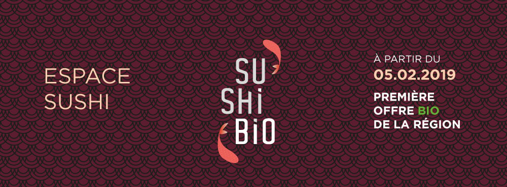 Nouveau : Ouverture du bar SushiBio dans votre magasin BioFrais à Saint-Julien !