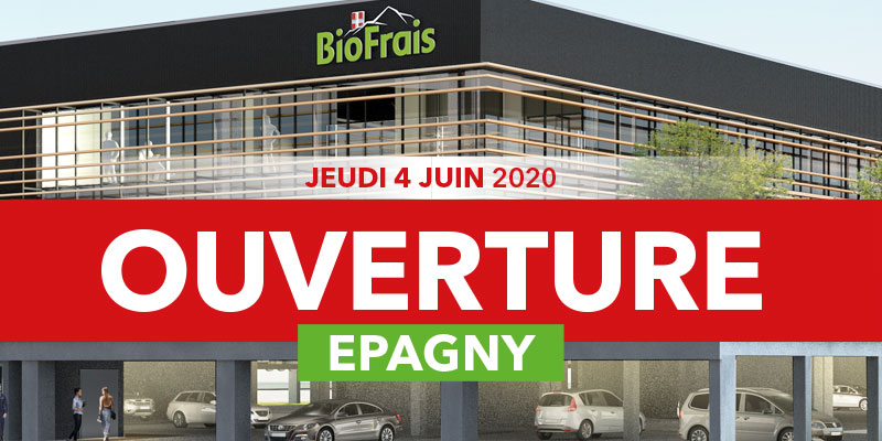 Ouverture le 4 juin de BioFrais Epagny