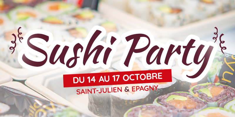 Sushi Party à Saint-Julien et Epagny