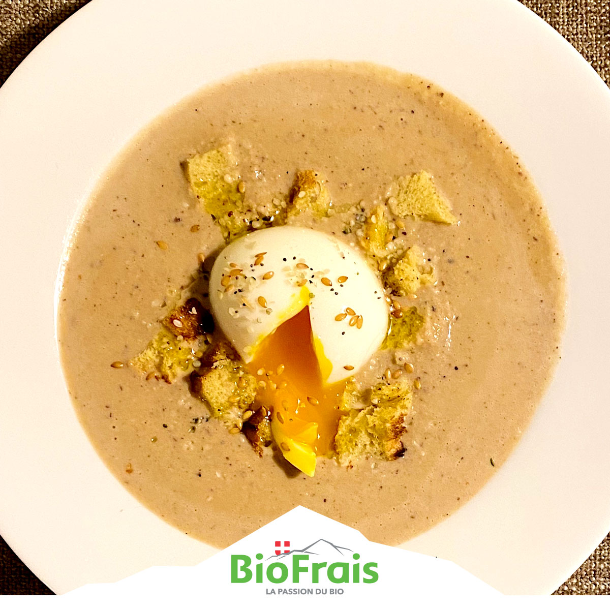 Veloute de topinambours
