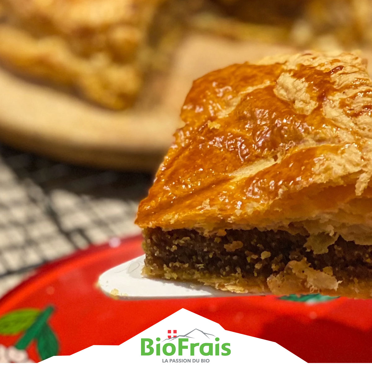 Galette frangipane pistache