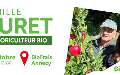Famille Duret, arboriculteur bio et partenaire local