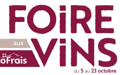 Foire aux vins du 5 au 23 octobre