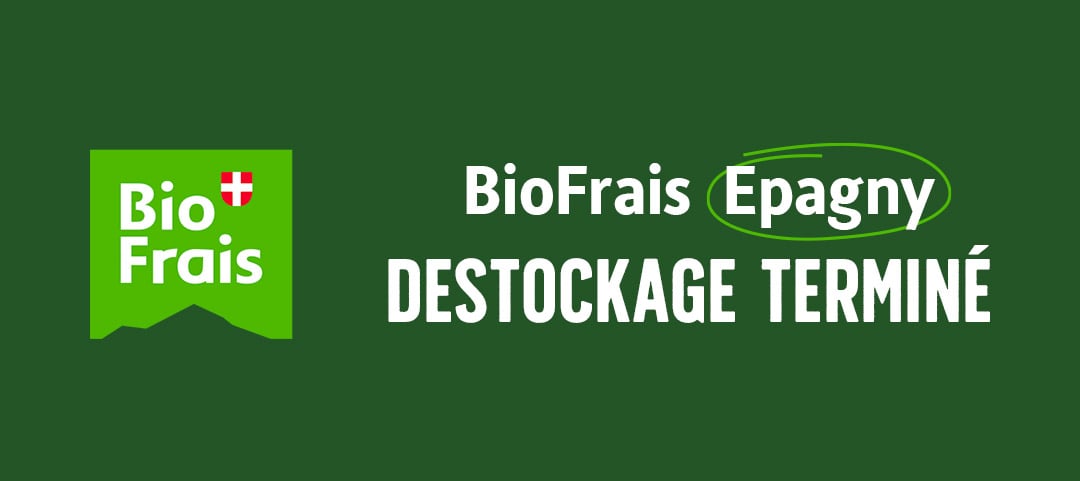 Fin du destockage à BioFrais Epagny