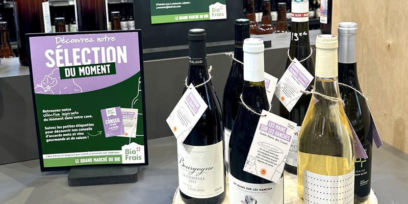 Une sélection de vins bio pour chaque saison !