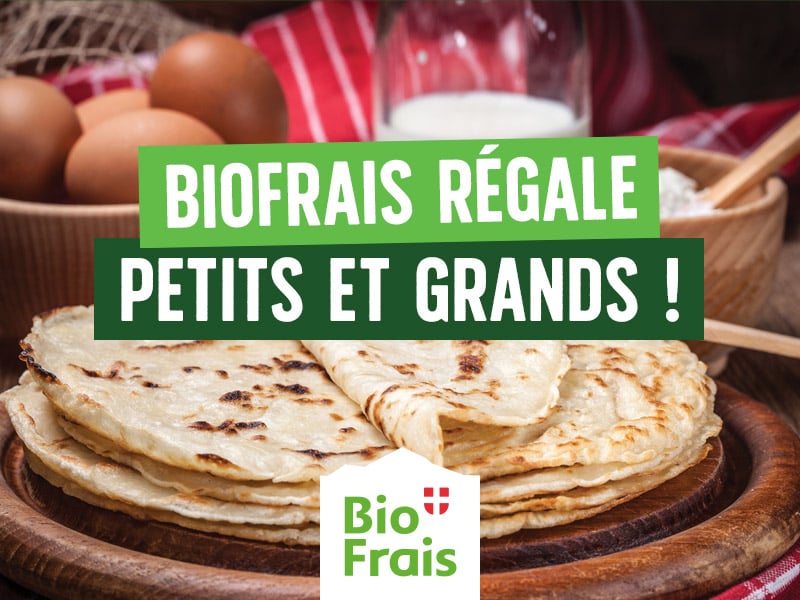 A la chandeleur, BioFrais Drumettaz régale petits et grands !