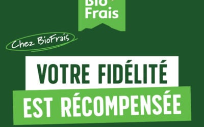 Votre fidélité est récompensée