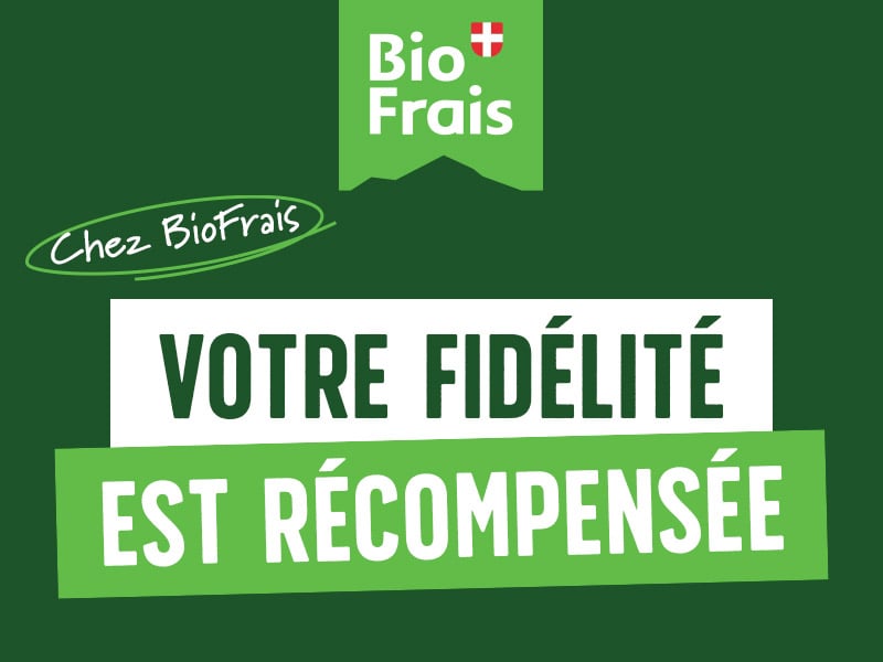 Votre fidélité est récompensée