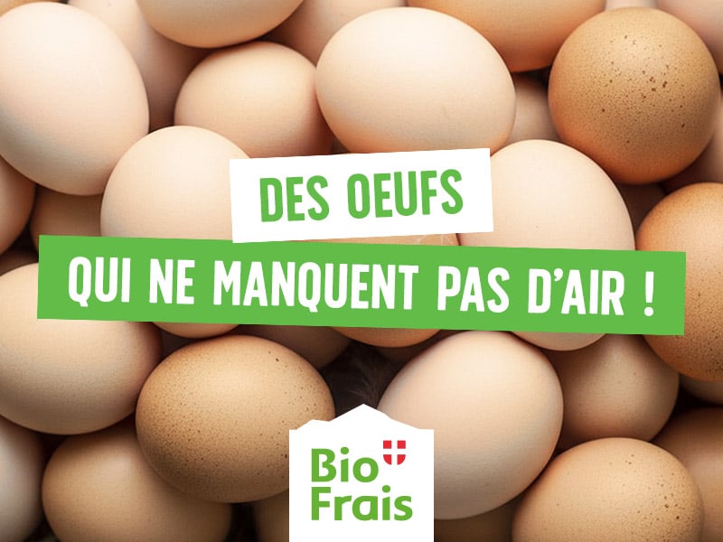 Des œufs qui ne manquent pas d’air !